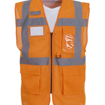 Hi-Vis Mesh Multifunktions Warnweste Miniaturansicht